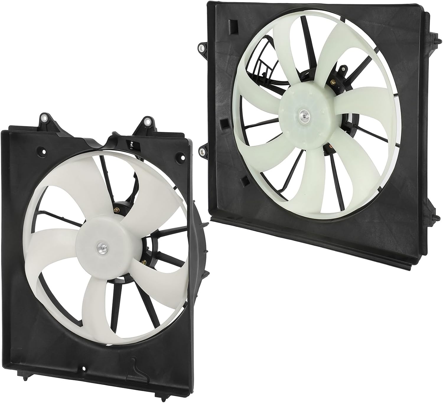 621-281 Radiator Condenser Fan Assembly & Radiator Condenser Fan Assembly fit 2011 2012 2013 2014 2015 2016 2017 for Honda Odyssey Replacement