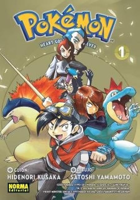 Portada de Pokemon 24. oro heartgold y plata soulsilver 01
