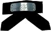 ABYSTYLE Naruto Shippuden Itachi Akatsuki Headband, One Size, Cosplay, Anime, Manga, Accessory, Goods, Gift