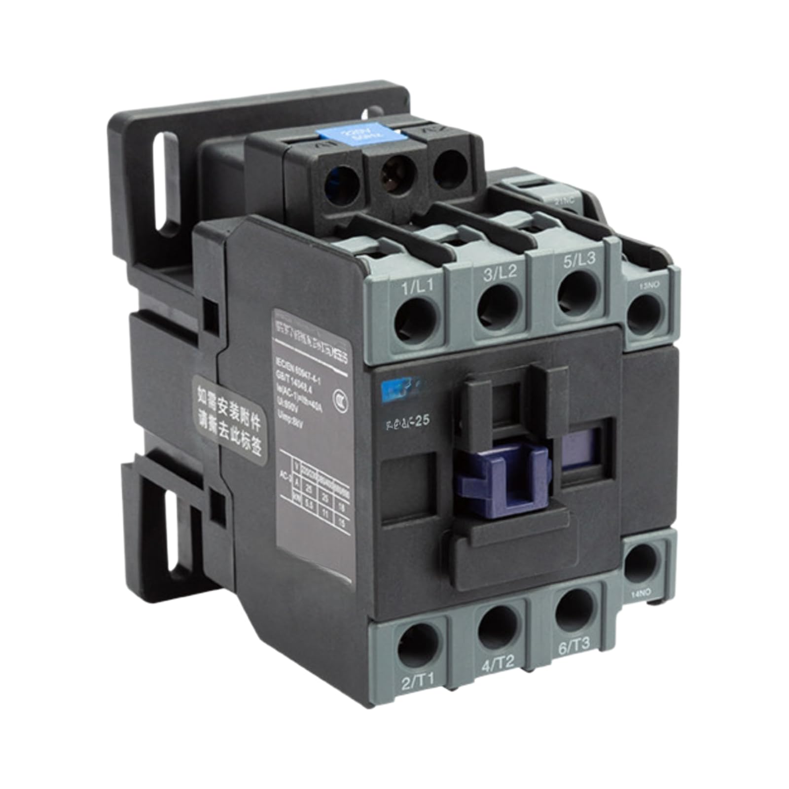 Contacteur AC NXC-25 220V triphasé pour circuit électrique industriel - 2