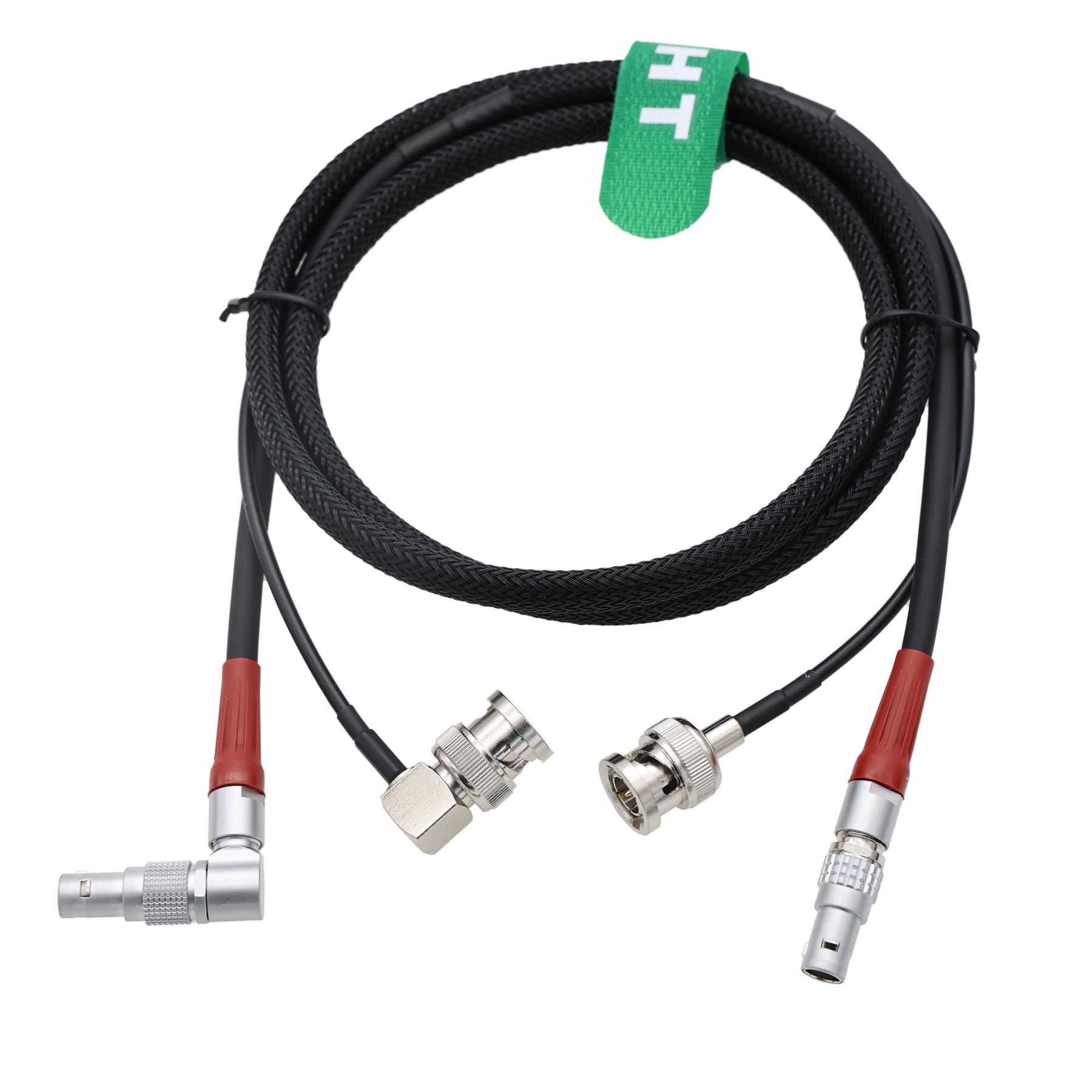 HangTon Kabel 3G HD SDI i Joystick do ARRI Master Grip TRINITY 2 i głowy, LBUS Right Angle 4-pinowy 4-pinowy, BNC do BNC, 1M