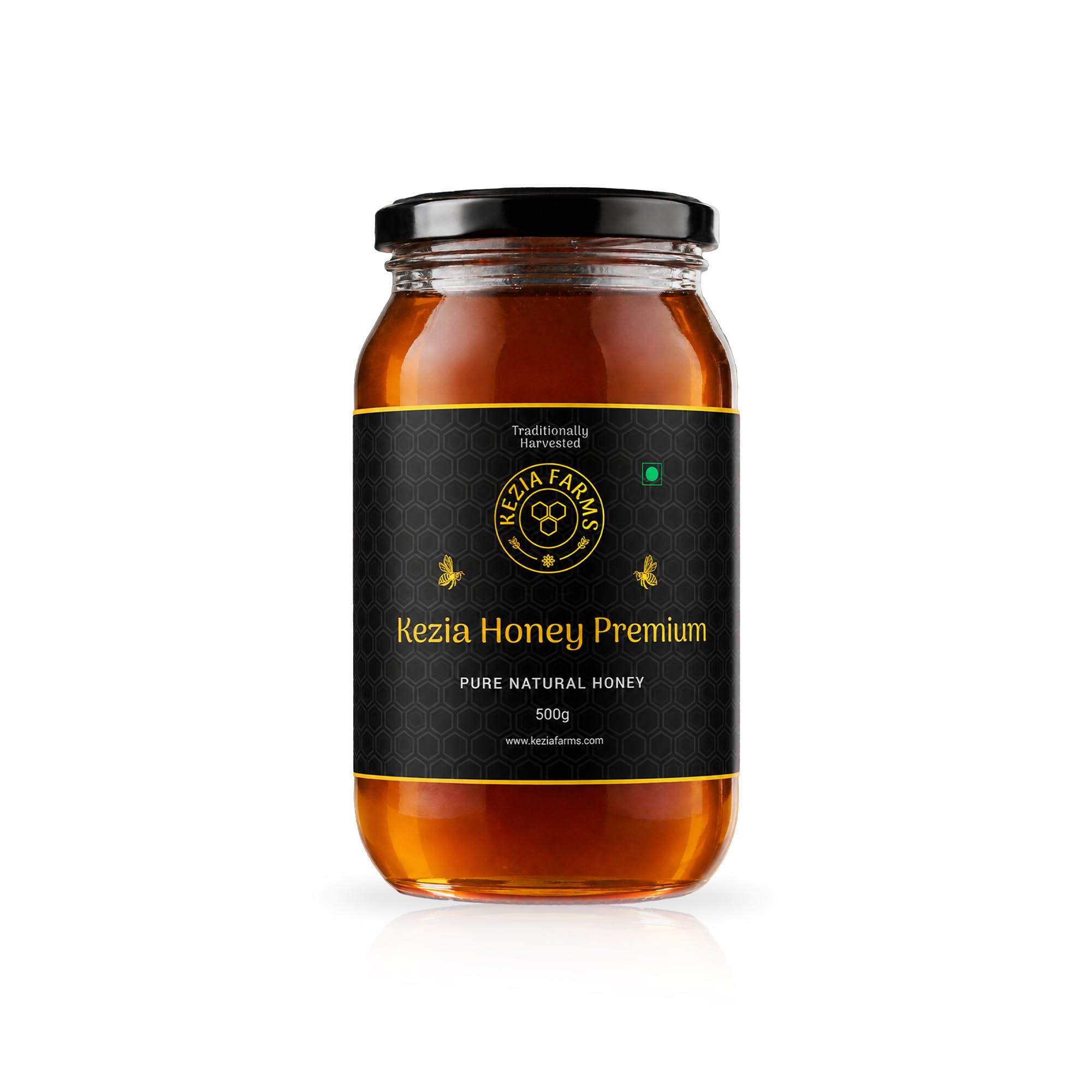 Kezia Farms Premium Raw Honey – 500g | 100% Pure, Natural & Unheated Honey from Kerala | Sustainably Harvested, Traditionally Sourced & Enzyme-Rich | No Added Sugar or Preservatives | Rich in Antioxidants & Bee Pollen-image-13