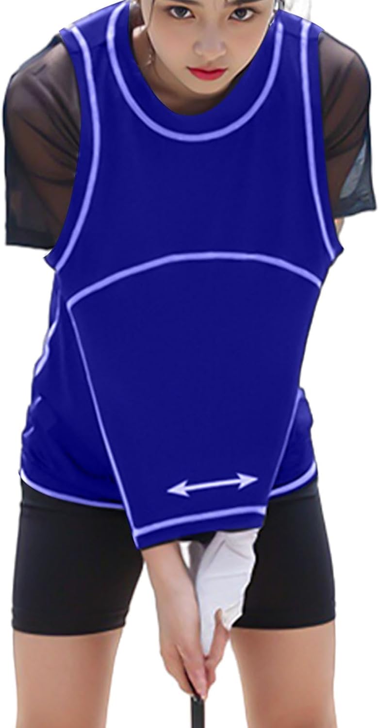 ゴルフスイングシャツ スイング練習機 ゴルフ練習器具スイング 姿勢用 スイングトレーナー 補正シャツスイング練習ツール ゴルフトレー