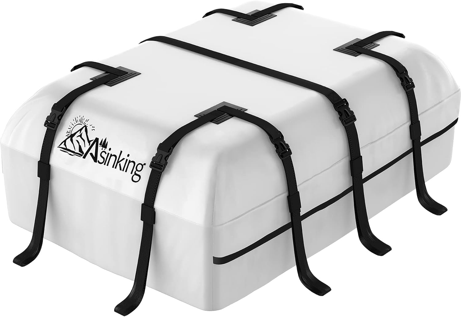 Asinking Car Rooftop Cargo Carrier Bag, Tear/LeakResistant