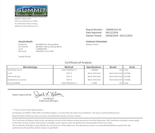 Miniatura 4 de Suplemento NMN de 300 mg NAD Suplemento - Nutri Ultra Alta Absorción estabilizada NMN mononucleótido de nicotinamida, 40% más de NAD+ con fitosoma