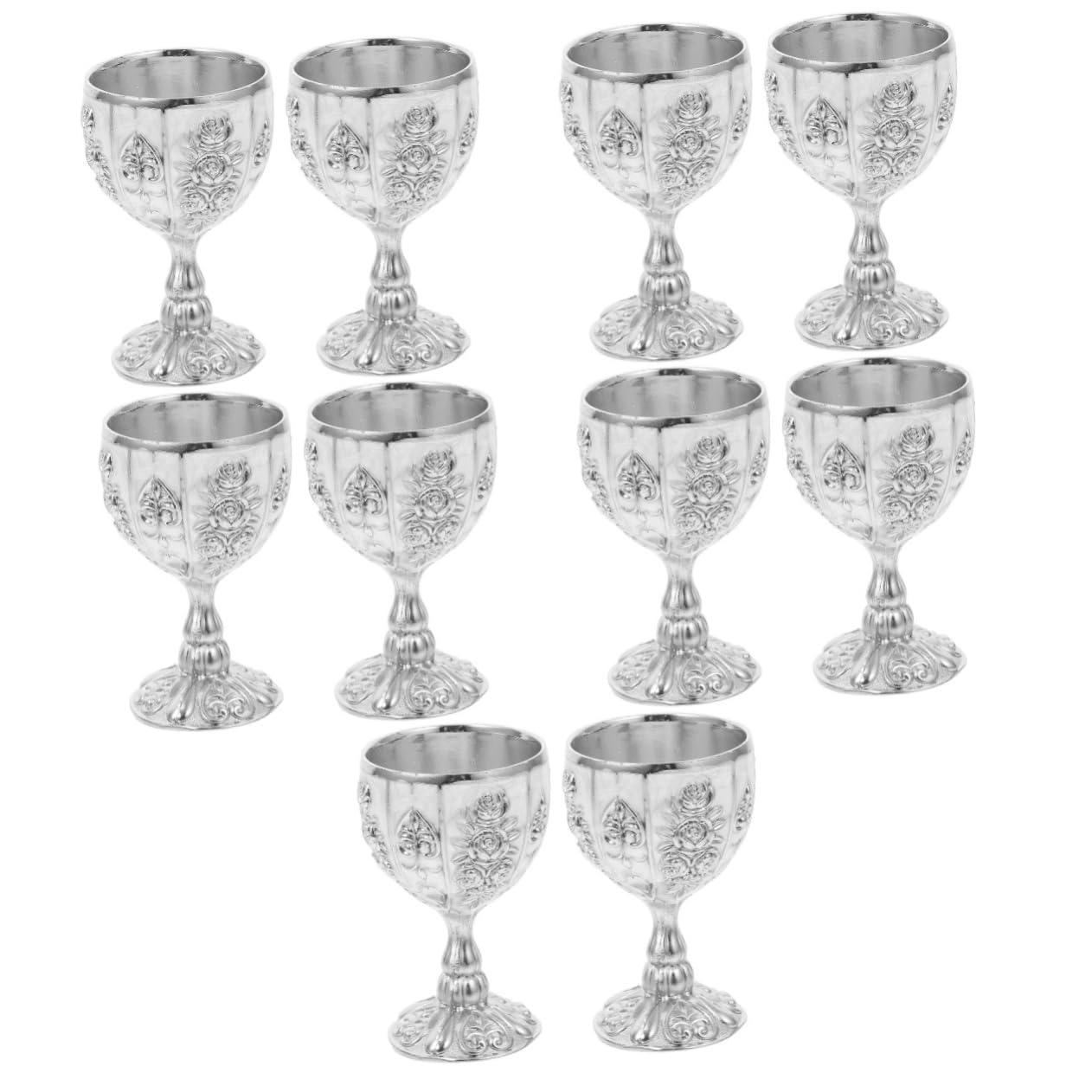 Alipis 10 Pezzi Europeo High-End Bicchiere Di Vino Calice Bicchieri Da Vino In Rilievo Tazze Di Caffè Espresso Tazze Di Di Halloween Calice Tazza Di Tazza Di Casa