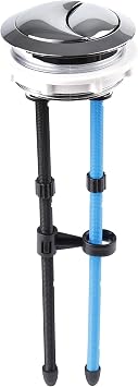 Replacement Round Toilet Push Button Top Dual Flushing Button Lever