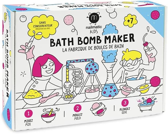 Nailmatic KIDs Bath Bomb Maker,NK-BBMAKER