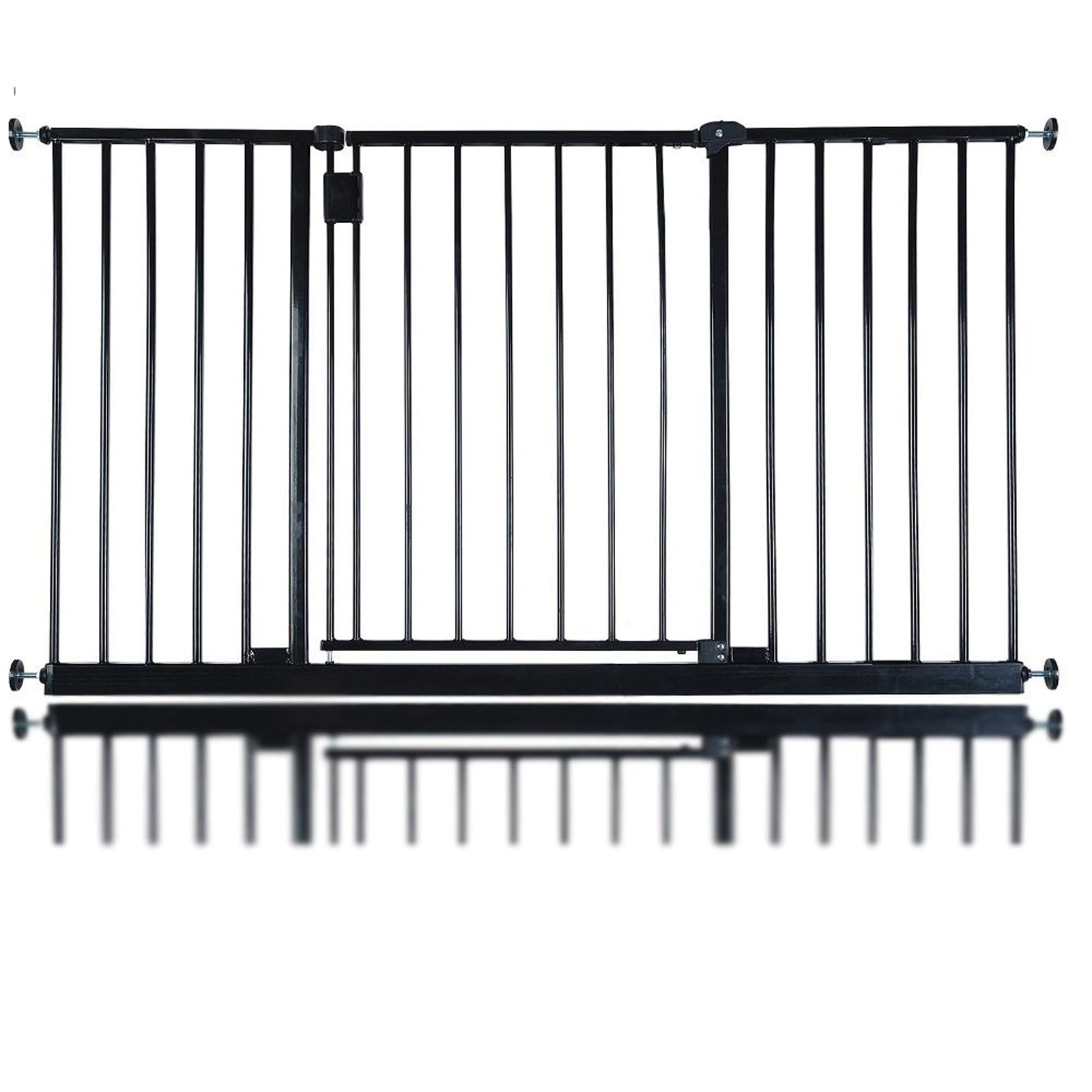 Safetots Extra Wide Hallway Gate, 122cm - 128cm, Matt Grey, Pressure Fit Baby Gate, Safety Barrier for Hallways and Wide Spaces, Easy Installation — view 15