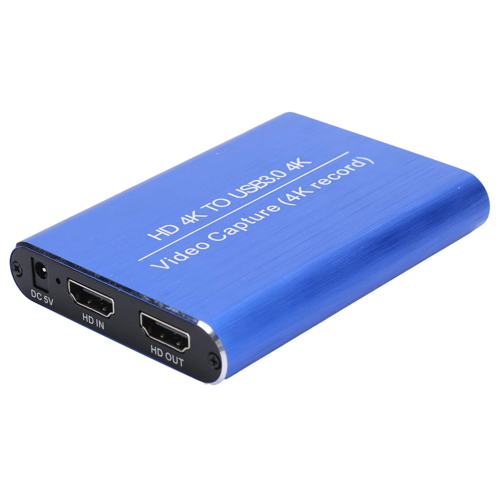 Socobeta Grabadora HDMI Caja de grabación de Juegos 4K 360MB / S 60FPS Tarjeta de Captura de Video Compatible con Linux