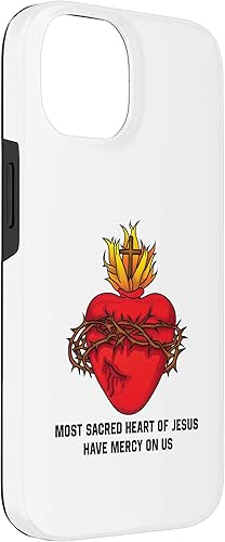 Miniatura 6 de Funda con diseño de corazón de Jesús para iPhone 12 mini
