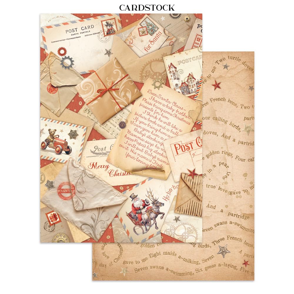 Stamperia - The Owl's House - Junk Journal Backgrounds, Stickers, Cut