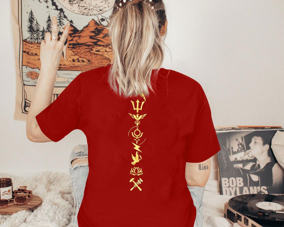 Camp Half Blood Shirts Women Greek Mythology Shirt Percy T-Shirt Vintage Book Lovers Gift Tee Tops - Image 3