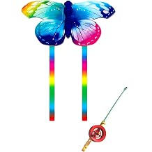 Dynamic Wing Kite Flying, Rod Kites Dynamic Wing Vacation Outdoor Backyard Toy, Family Activity Flying for Outdoor, Long Tail Kites Popular Beach Activity