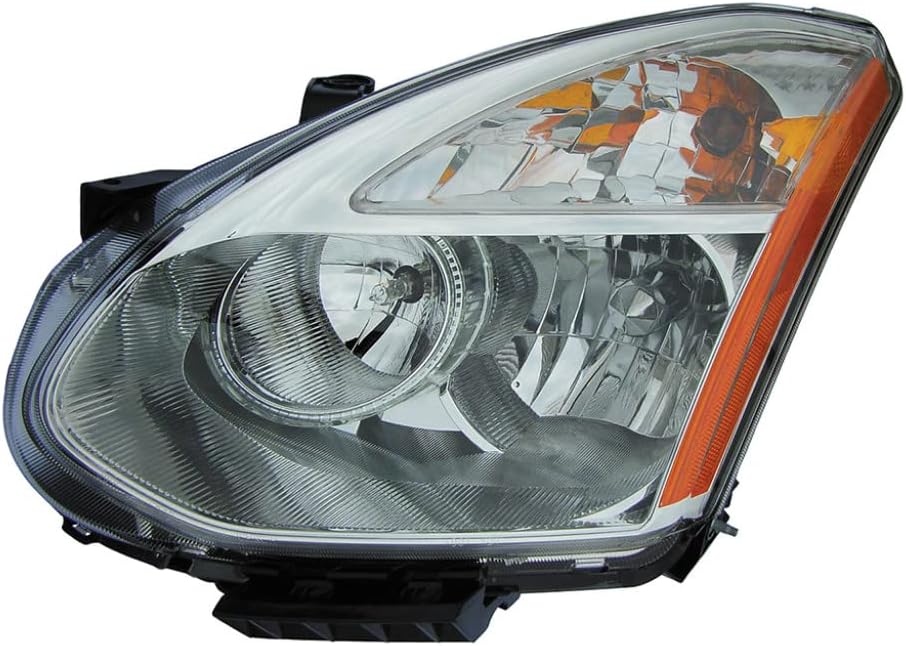 For Nissan Rogue Headlight 2008 2009 2010 Passenger Side HID Type Xenon; Housing Only NI2519110 | 26025-JM20C, 26025-JM72A, 26025-1VK1A, 26025-1VK1B