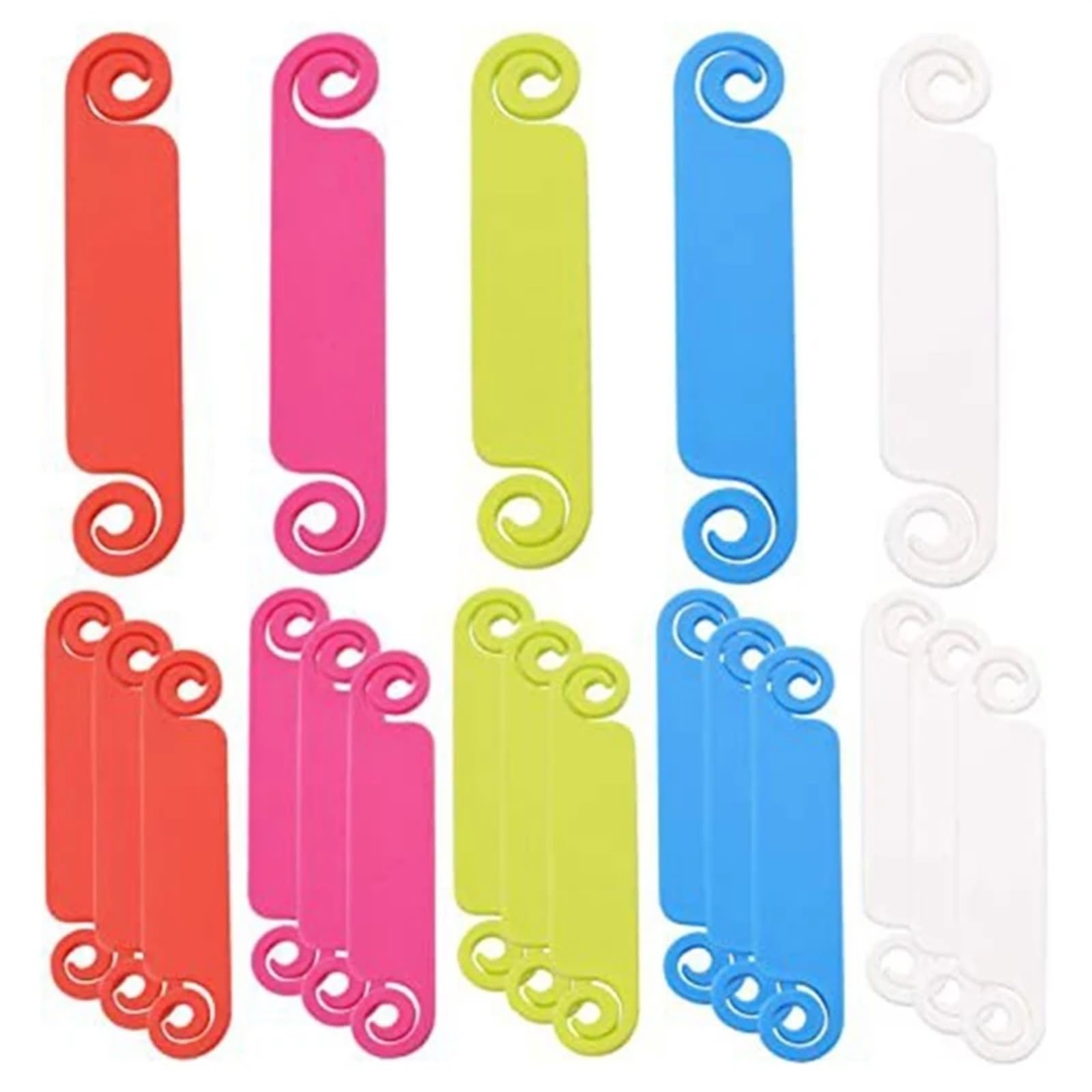 Etykiety do kabli, Naklejka z etykietą kablową, wodoodporna, sieciowa, znacznik opaski kablowej PC(50 Piece Set)
