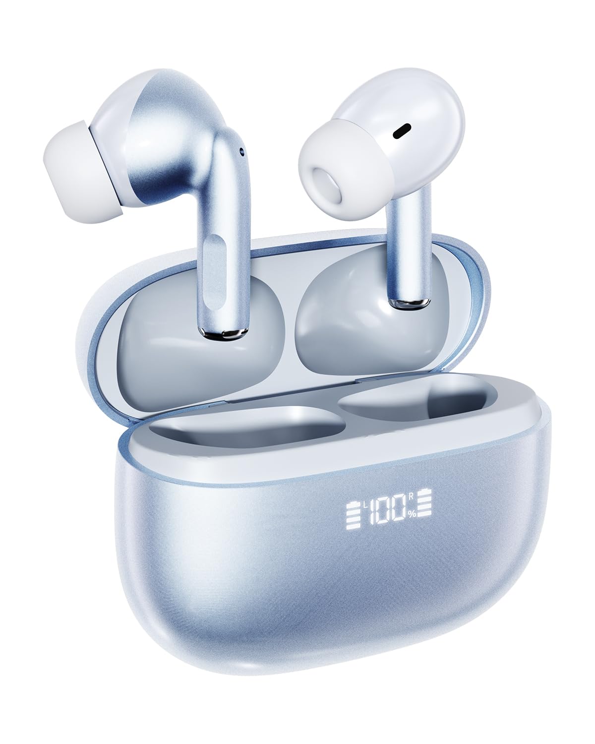 Amazon.co.jp: ワイヤレスイヤホン Bluetooth6.0 ANCノイズキャンセ