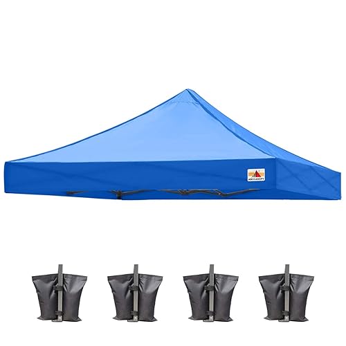 ABCCANOPY Replacement Canopy Top for Pop Up Canopy Tent (10x10,