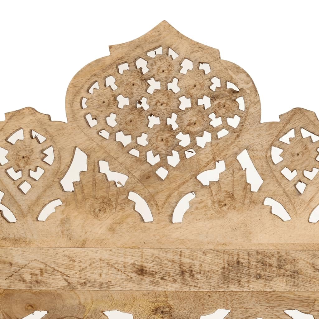 vidaXL Cloison de séparation 5 Panneaux 200x165 cm Bois de manguier