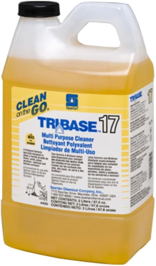 TriBase Multi Purpose Cleaner 17 Clean On The Go Dispensed # 483002, 4-2Liter -(1 CASE)