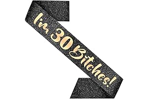 I'm 30 Bitches Party Sash