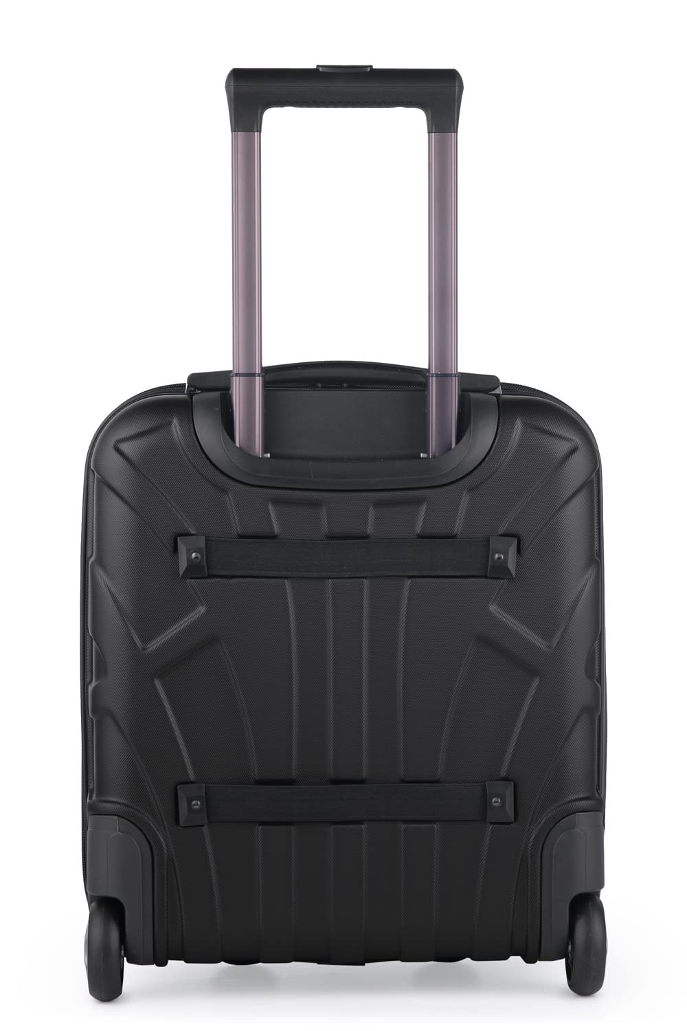 SUITLINE Trolley cabina underseat 45 x 36 x 20 cm ABS rigido 30 L con 2 ruote manico telescopico piccolo bagaglio a mano, nero