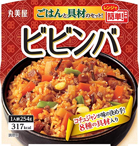 丸美屋 ビビンバ ごはん付き 254g×6個 丸美屋 ビビンバ ごはん付き 254g×6個