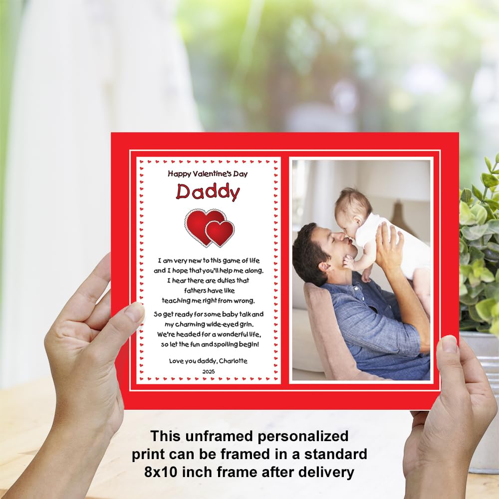 Valentines Card From Baby To Daddy From Baby Daddy\u0026#039;s First  Valentine\u0026#039;s Day Daddy Valentines, image size:1000x1000