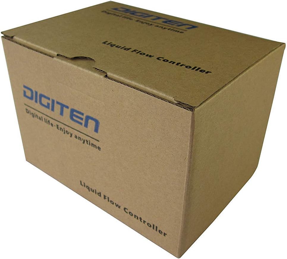 DIGITEN Water Flow Control LCD Display+G1 Flow Sensor Meter