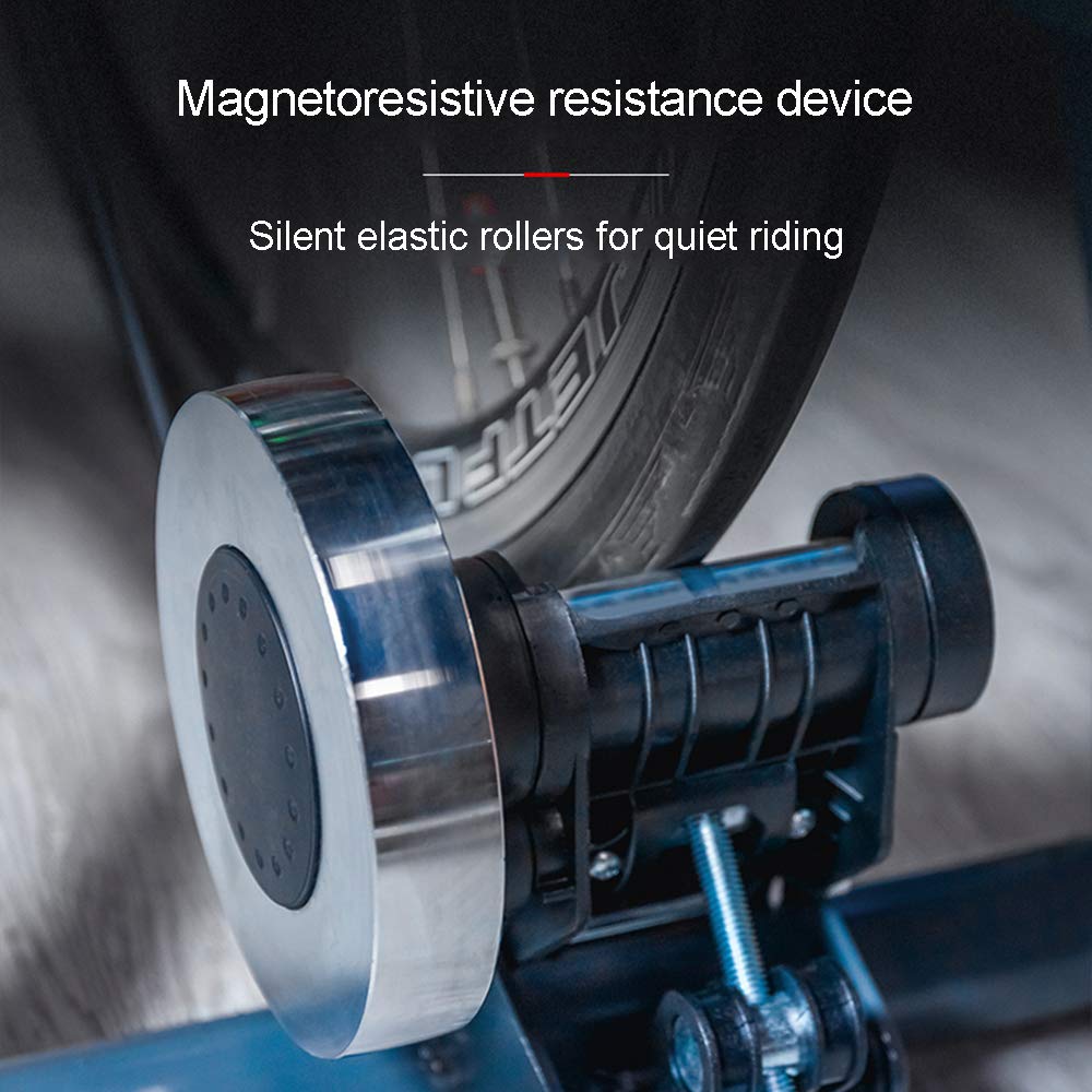 Steht Bike Trainer Road Bike Trainer Maschine mit Noise Reduction Rad 8 Stufen Widerstand beweglicher magnetische Übung einen.Kreislauf.durchmachengebirgsfahrrad stationäres