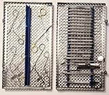 30 Essential Dental Instruments Kit with High Quality Sterilization Cassette by Frienfa, Rust-Free, Sterilizable, Made in German Stainless Steel, Long Lasting, Life-time Warraty