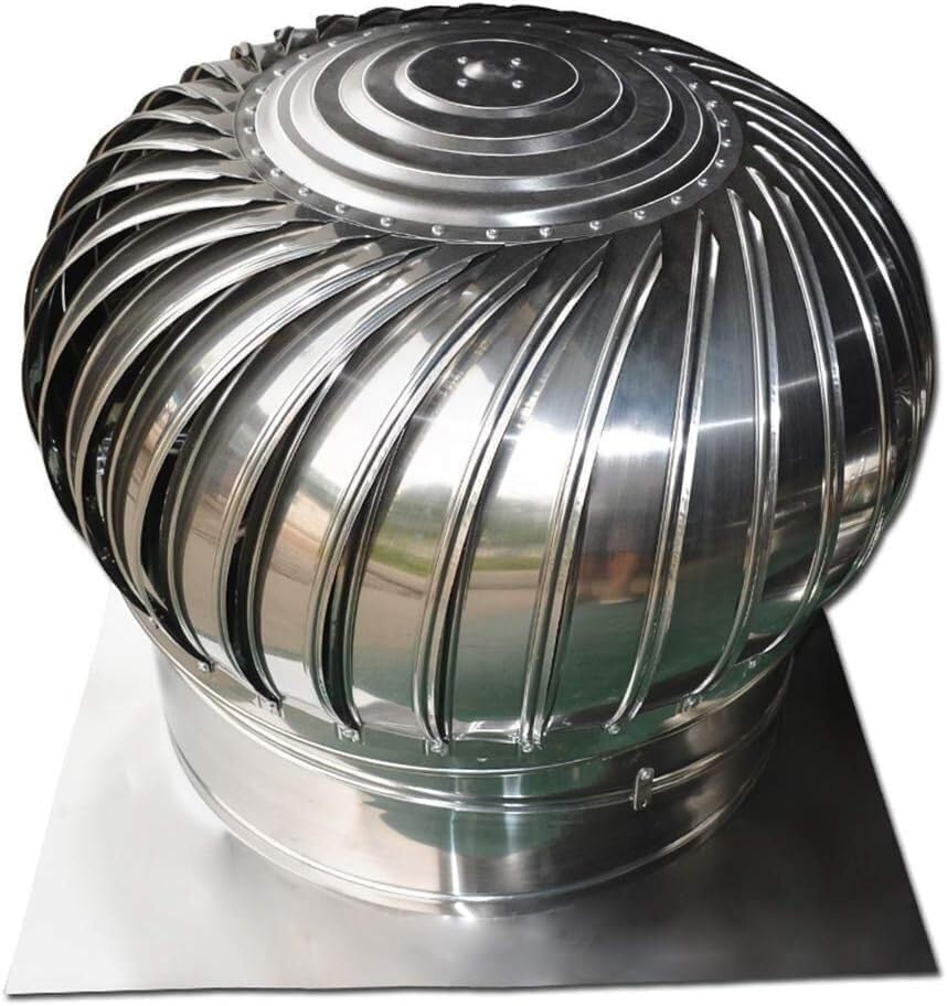 Évacuation de toit en inox pour résoudre les fuites de ventilation