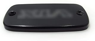 NBX- Tampa de reservatório de fluido de freio preta "VTX" gravada para compatível com VTX 1800 2002-2011