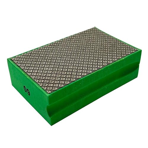 Miniatura 6 de Almohadillas de pulido de mano de 3.5" para hormigón, granito y mármol, húmedo o seco, resina, grano 1500