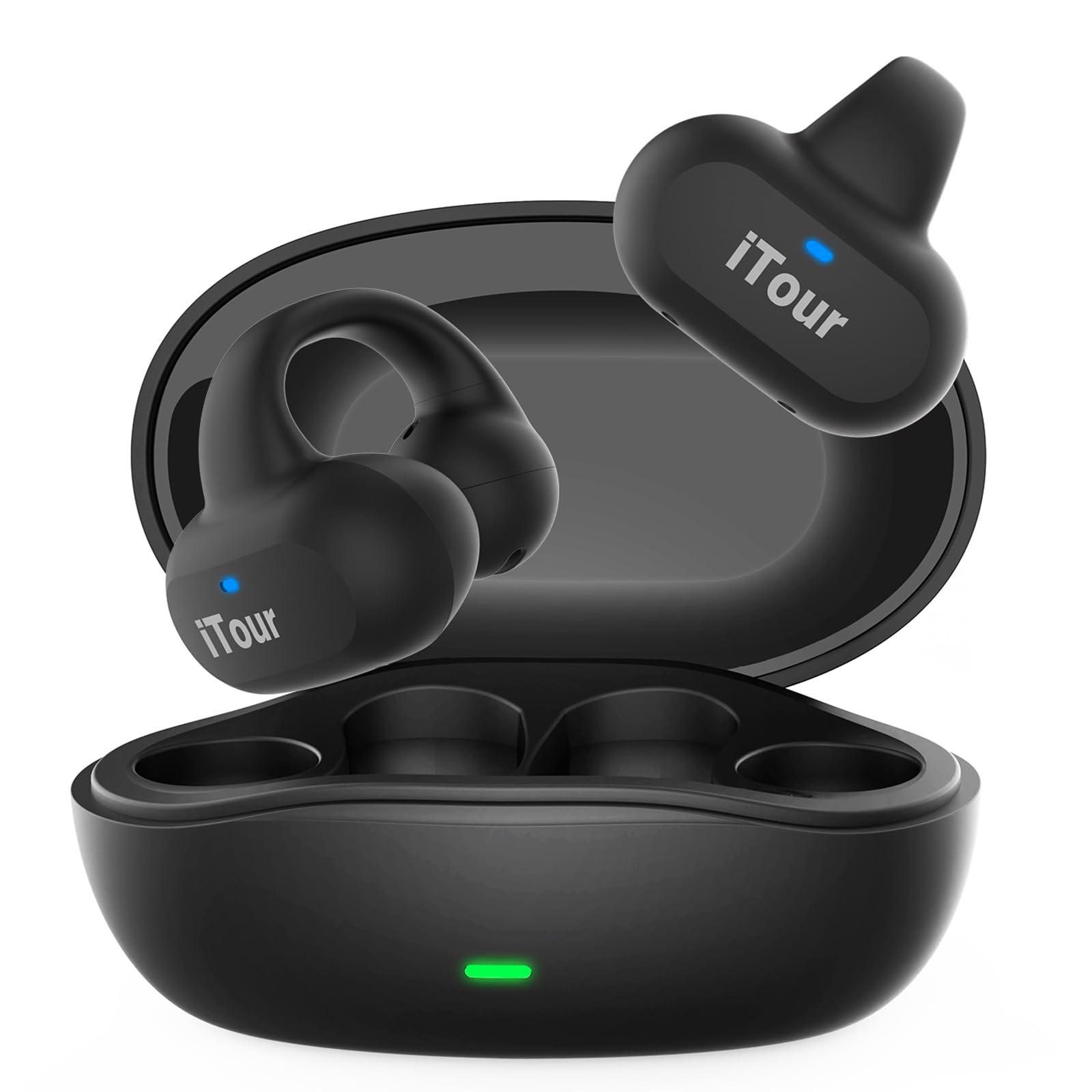 iTour Z50S Pro Max AI Translation Earbuds, Real-Time Two-Way Translation in 127 Languages Online, Audio&Video Subtitle Translation, Offline Languages Translator Earbuds Compatible with iOS&Android