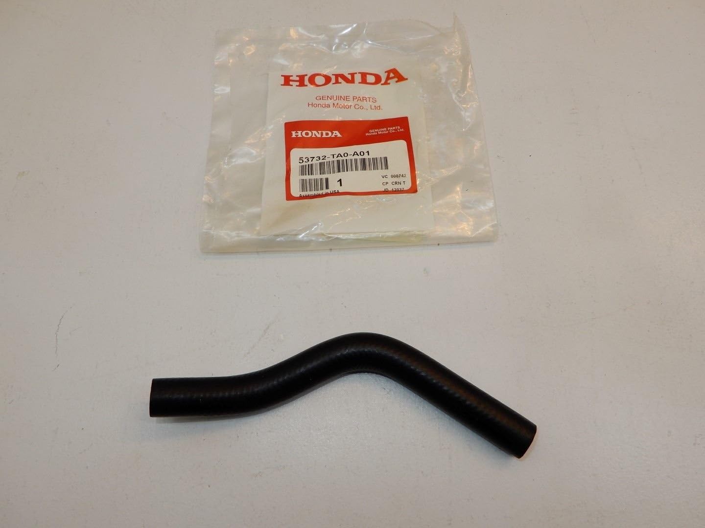 Genuine Honda 53732-TA0-A01 Power Steering Oil Cooler Hose