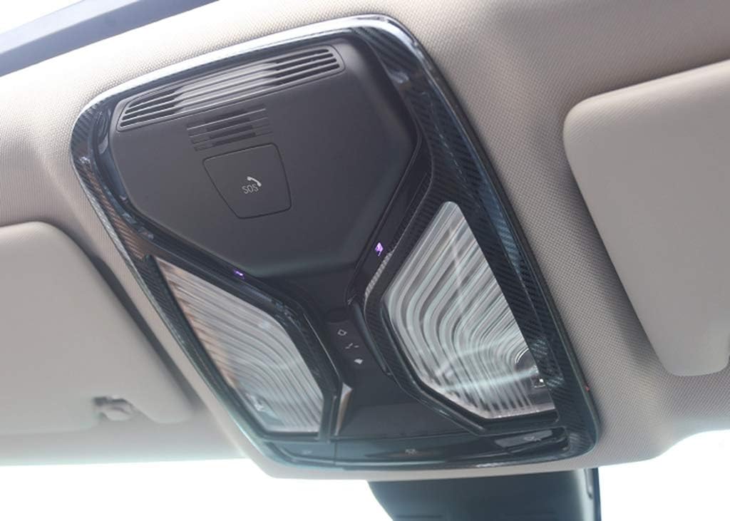 New Protective Front Full Reading Light Cover Compatible with BMW 3 Series G20 Sedan 2020-2021 316i 318i 320i 328i 330i 335i 340i (Carbon Look)