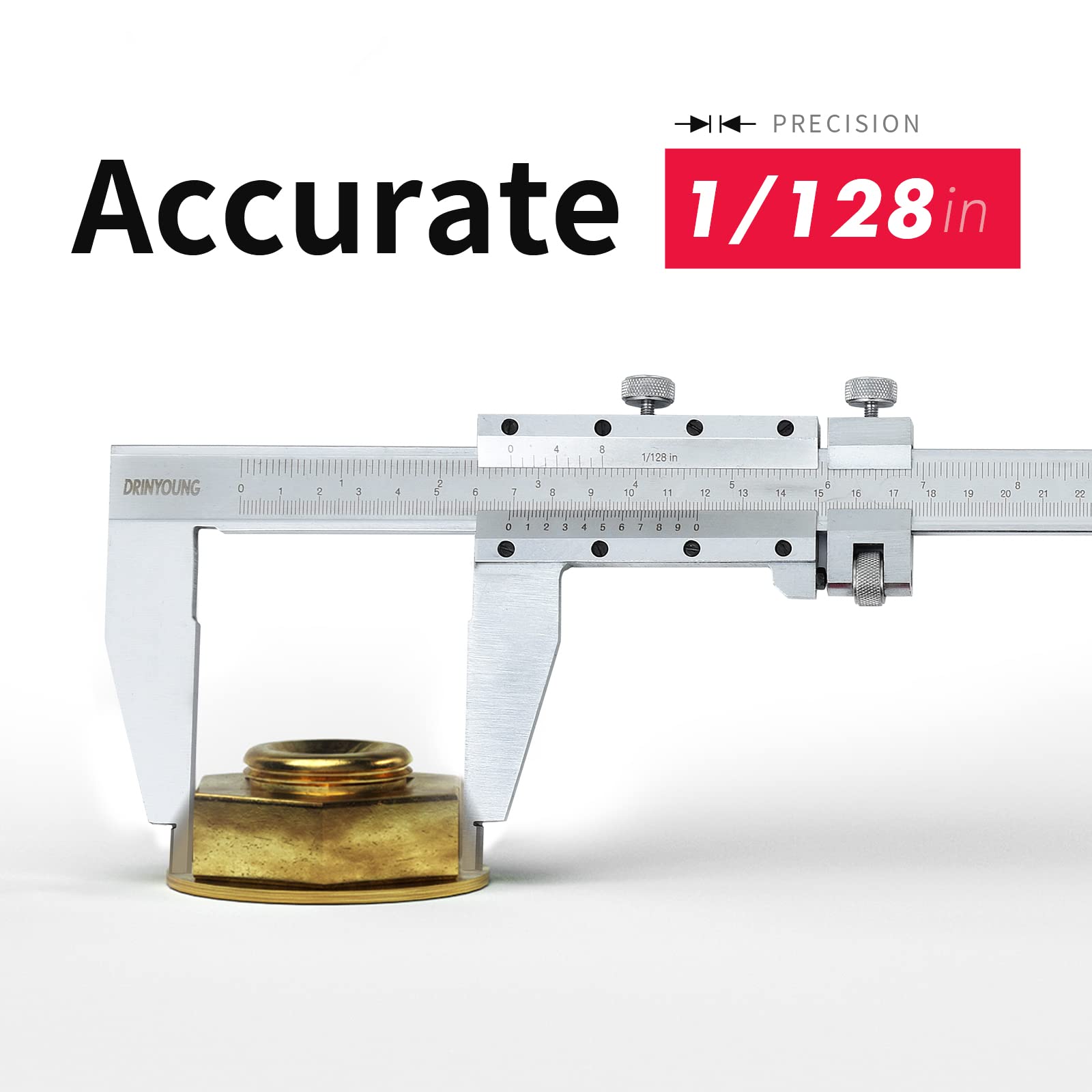 Precision Vernier Calipers - 0-24 Inch Range -3