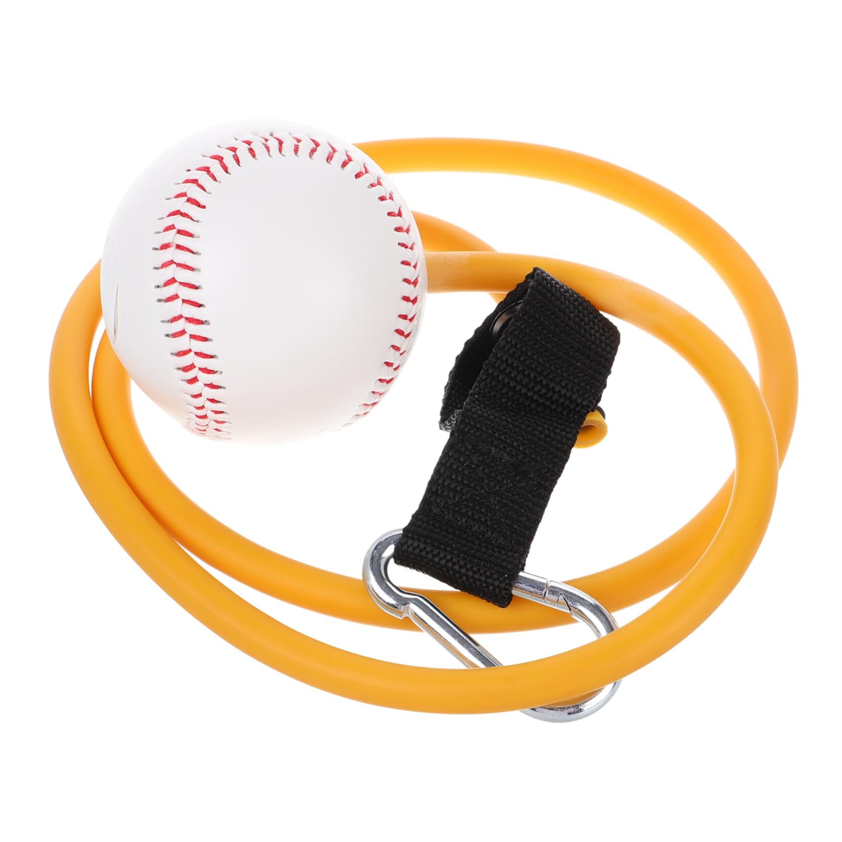 BESPORTBLE Allenatore di Baseball Corda Elastica in PVC Portatile di Lunghezza Adeguata per Esercizi di Fitness e Allenamenti di Resistenza Durante Workout