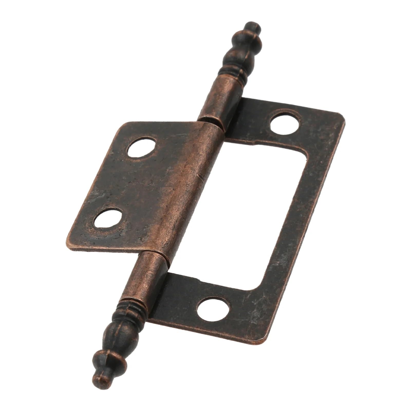 4Pcs 83 * 24mm Antique Bronze Hinges 6 Holes with Screws