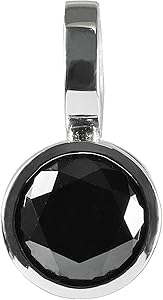 pt900 ブラックダイヤモンド 1ct Amazon | Pt900 1Pブラック ペンダントトップ ブラック