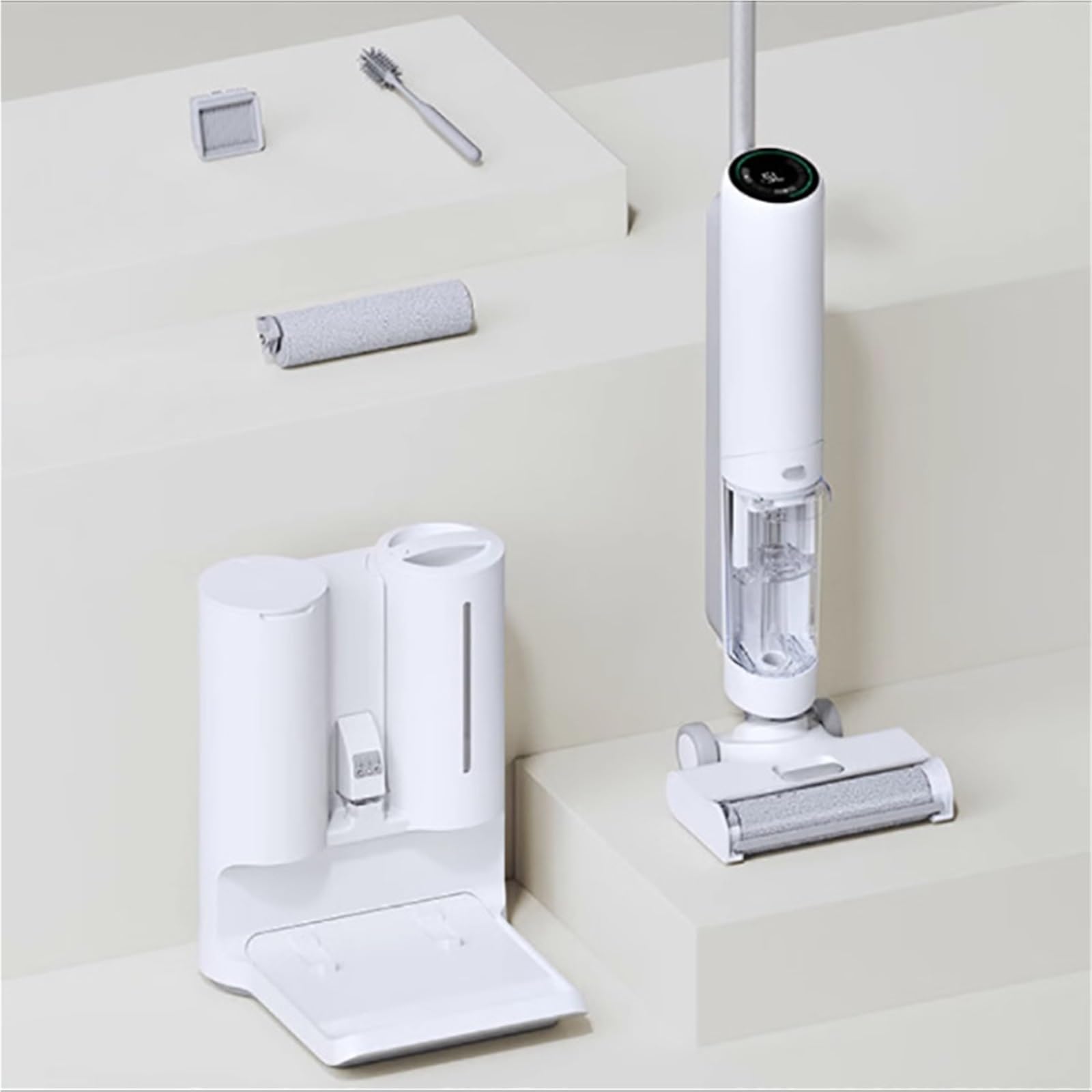 Compatible con Xiaomi Mijia ShunZao H100 Pro, Filtro Hepa, aspiradora, fregador de Suelo de Alta Temperatura, Accesorios de Cepillo(10)
