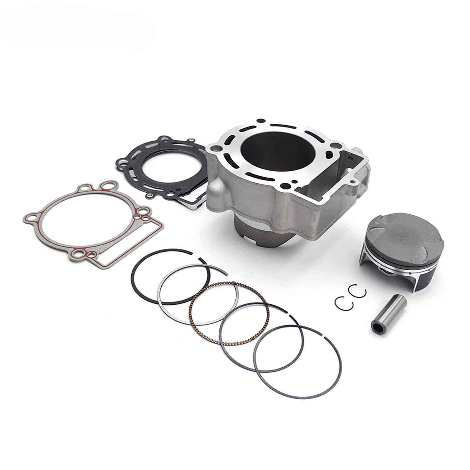 Zestaw cylindra do tuningu Pasuje do NC250 77mm Big Bore zestaw bloku cylindrów silnika motocykla pierścień tłokowy Pin uszczelka podkładka uszczelniająca KAYO Xmotor RX3 Apollo