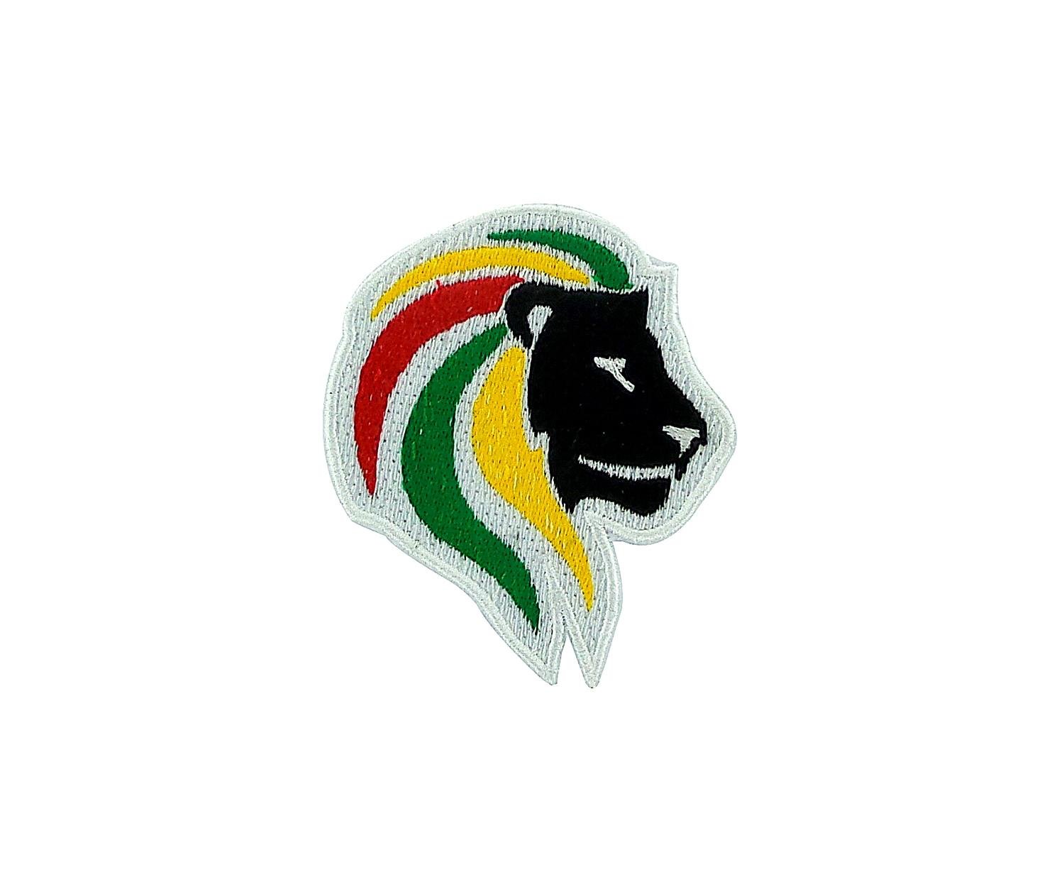 Embroidered Badge Patch Rasta Backpack Ethiopia Rastafarai One Love Reggae