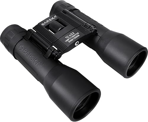 Vista 23 de Barska Lucid View Compact Binoculars – Fully Coated Roof Prism, Center Focus, Lightweight Outdoor Binoculars for Bird Watching, Hiking, and Travel