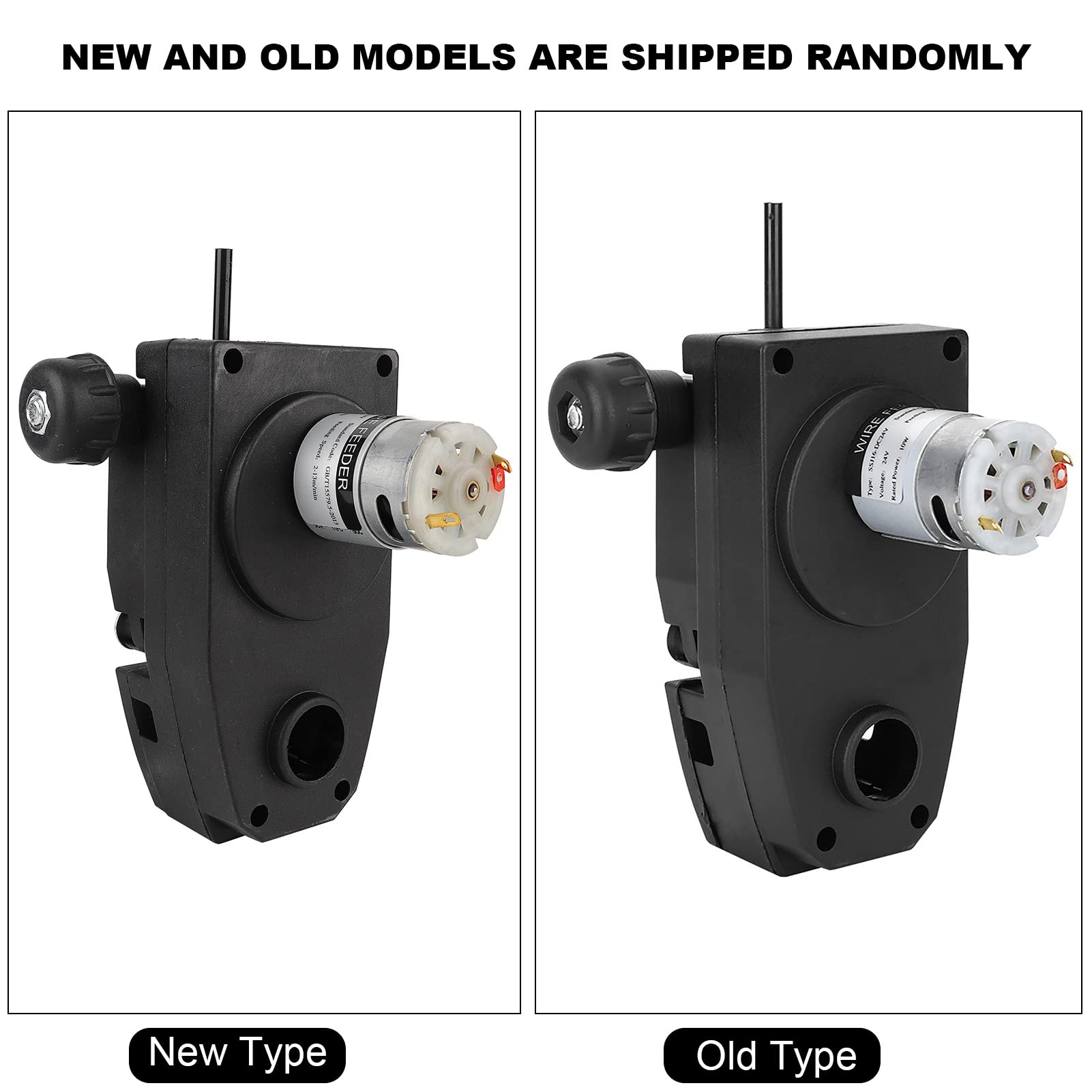 DC 24V 15W Mig Soldador Roll Motor de alimentación de alambre 0.024-0.039 in Máquina alimentadora de alambre de soldadura Máquina de alimentación de alambre de flujo de soldadura Alimentación 6