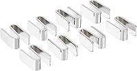 Vista 1 de Akro-Mils AKRO-MILS AWSHOOK8PK -Connecting S Hook for Chrome Wire Shelf System - Pack of 8(Pack of 8)