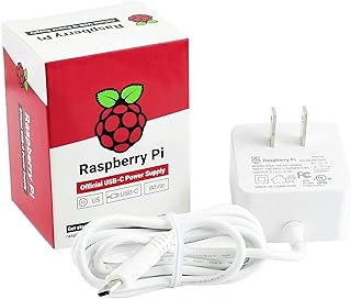 Inconnu Alimentation Officielle pour Raspberry Pi 4-5V 3A (Blanc)