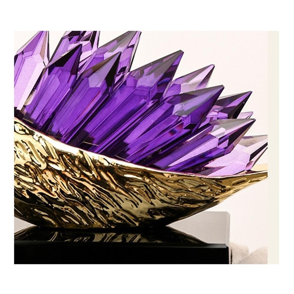 Ozdoba na biurko Light Luxury Crystal Swan Ornaments for Living Room, Office, Entrance And Wine Cabinet Decorations Biurko Dekoracyjne