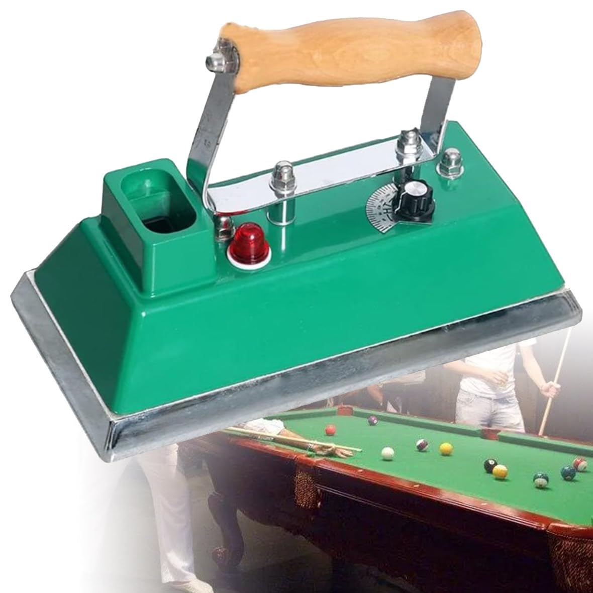 Vassoio Per Palline Da Biliardo Masyrt - Portapalle Per 16 Palline, Design Compatto, Nero - Foto 14